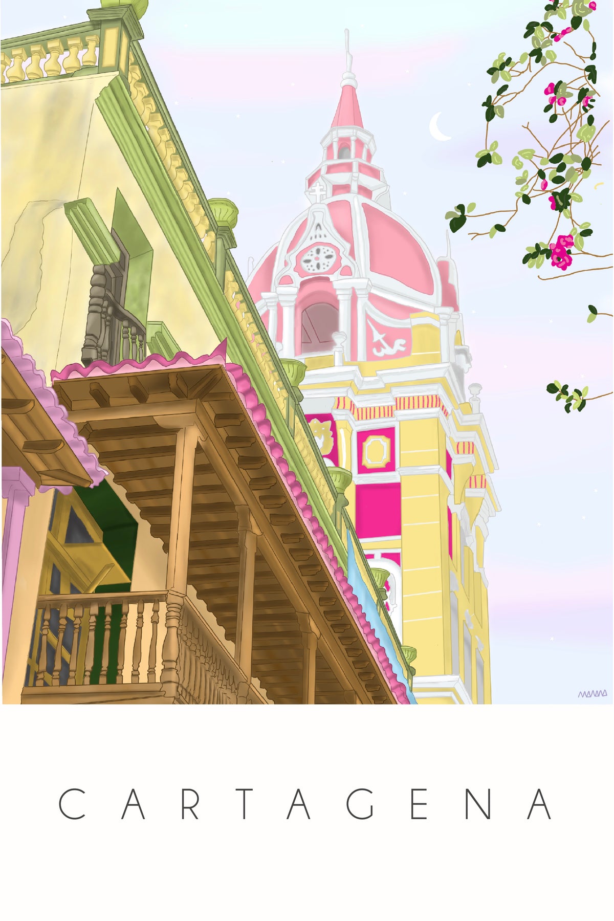 Postal de Cartagena | Colombia