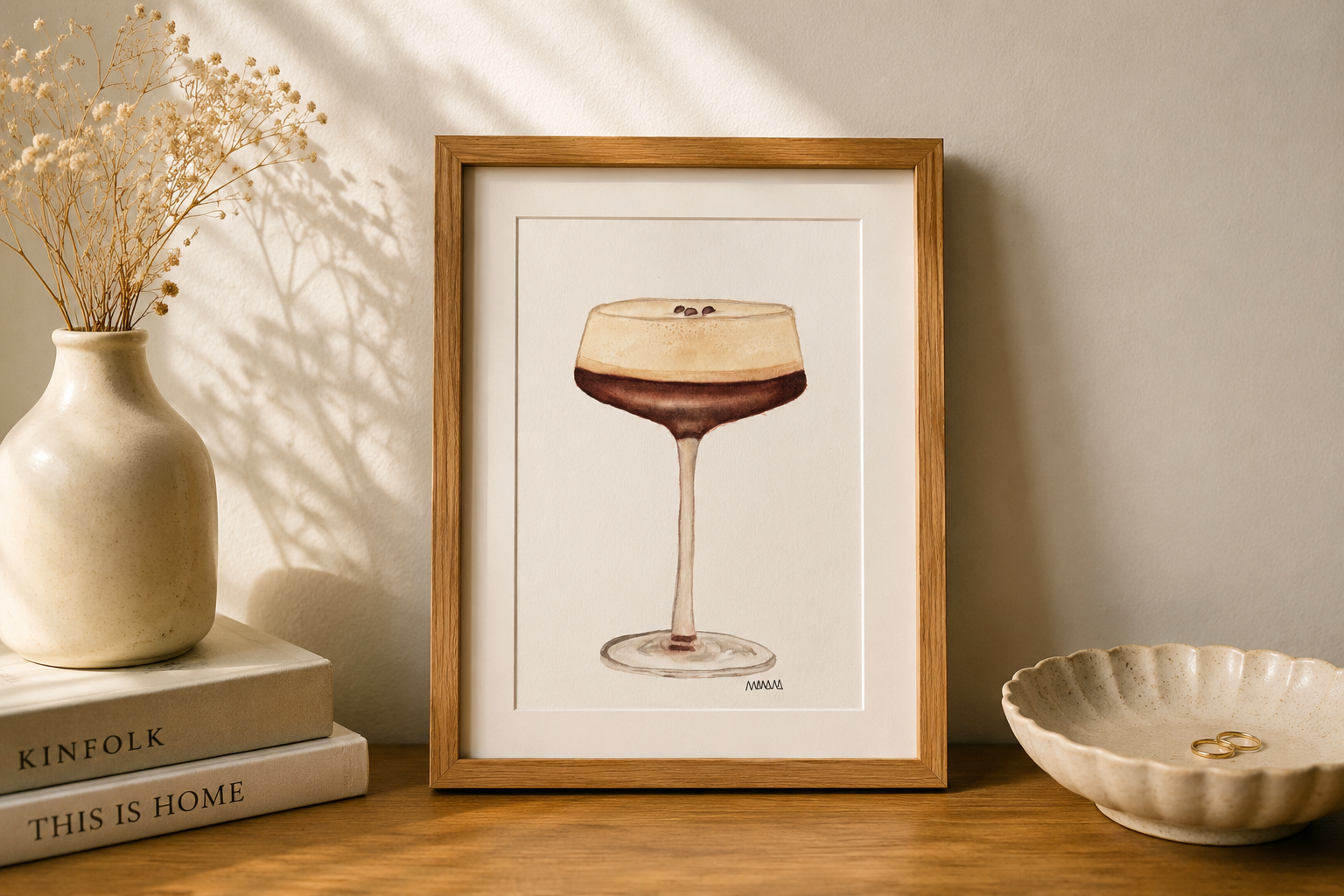 Espresso Martini - Acuarela