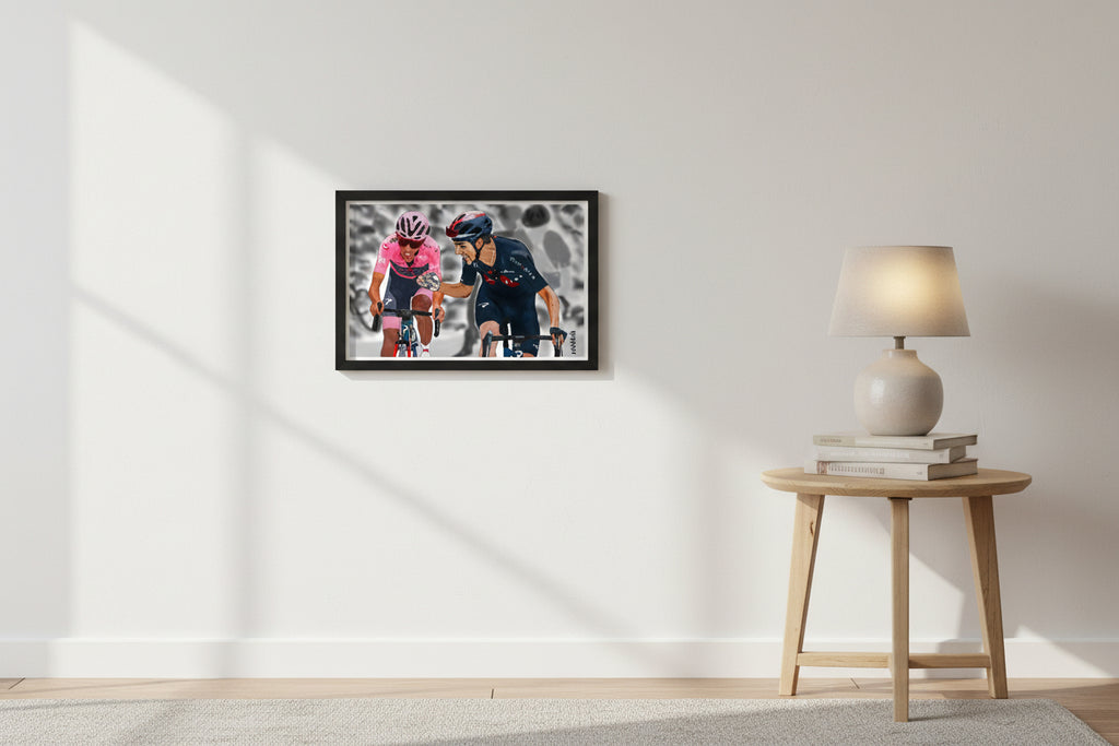 Egan Bernal y Dani Martínez